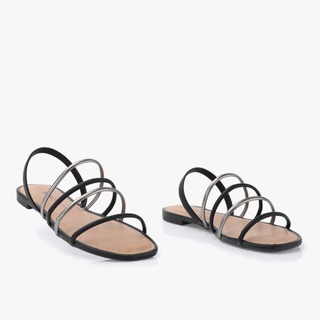 RASTEIRA SANDALIA MULTI TIRAS Y0571 PRETO 38