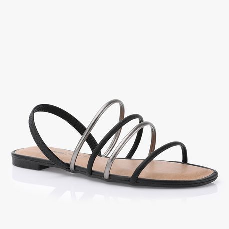 RASTEIRA SANDALIA MULTI TIRAS Y0571 PRETO 39