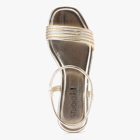 RASTEIRA SANDALIA  CALCE FACIL 10072 OURO LIGHT 38