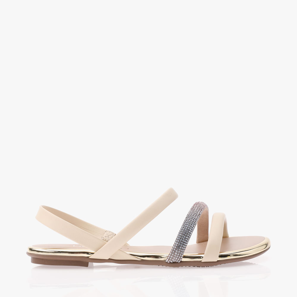 RASTEIRA SANDALIA 8367641 CREME/JEANS 34