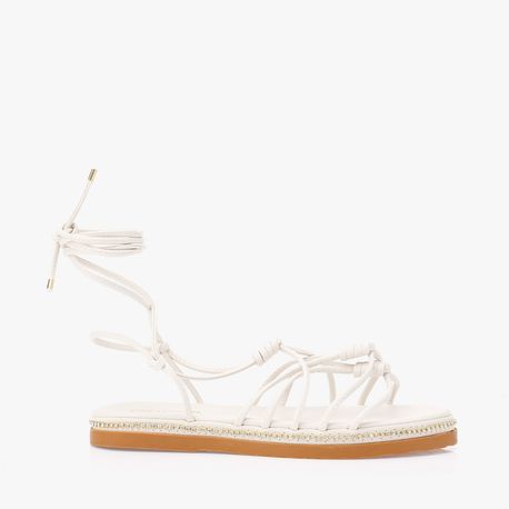 RASTEIRA SANDALIA  AMARRAR 5248 OFF WHITE 36
