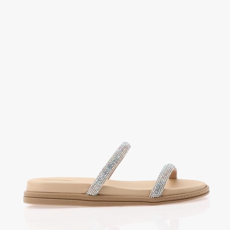 RASTEIRA SANDALIA STRASS 8488105 AURORA BOREAL/CREME 35