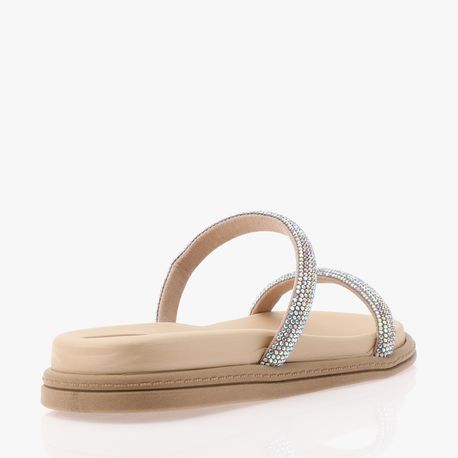 RASTEIRA SANDALIA STRASS 8488105 AURORA BOREAL/CREME 35