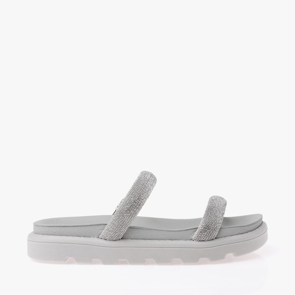 RASTEIRA SANDALIA STRASS 6459110 CINZA 34