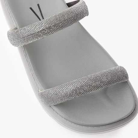 RASTEIRA SANDALIA STRASS 6459110 CINZA 34