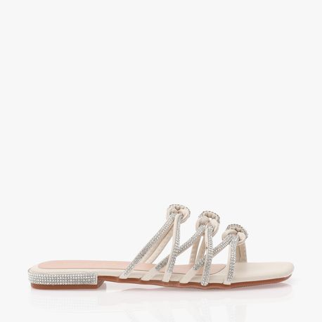 RASTEIRA SANDALIA 3 NOS B1408 OFF WHITE 36