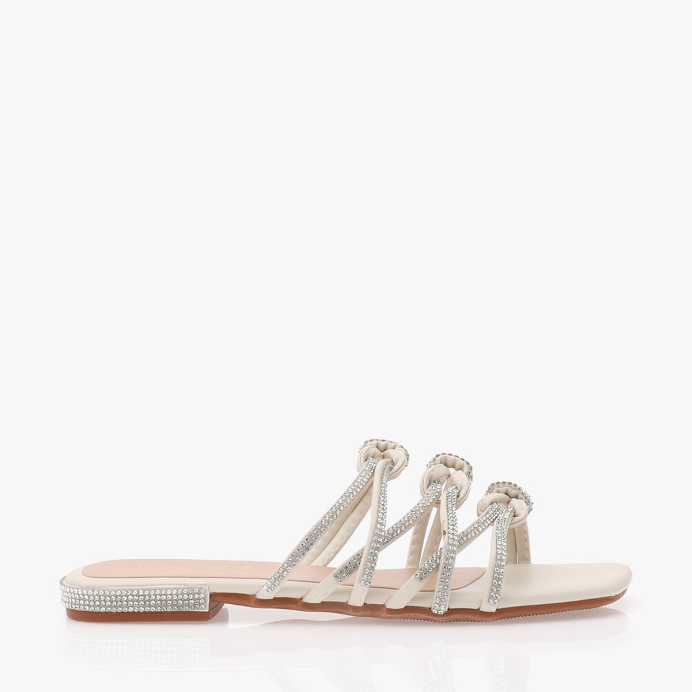 RASTEIRA SANDALIA 3 NOS B1408 OFF WHITE 36