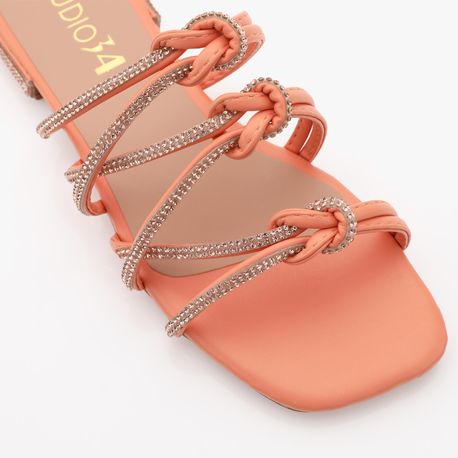 RASTEIRA SANDALIA 3 NOS B1408 MELON/MELON 36