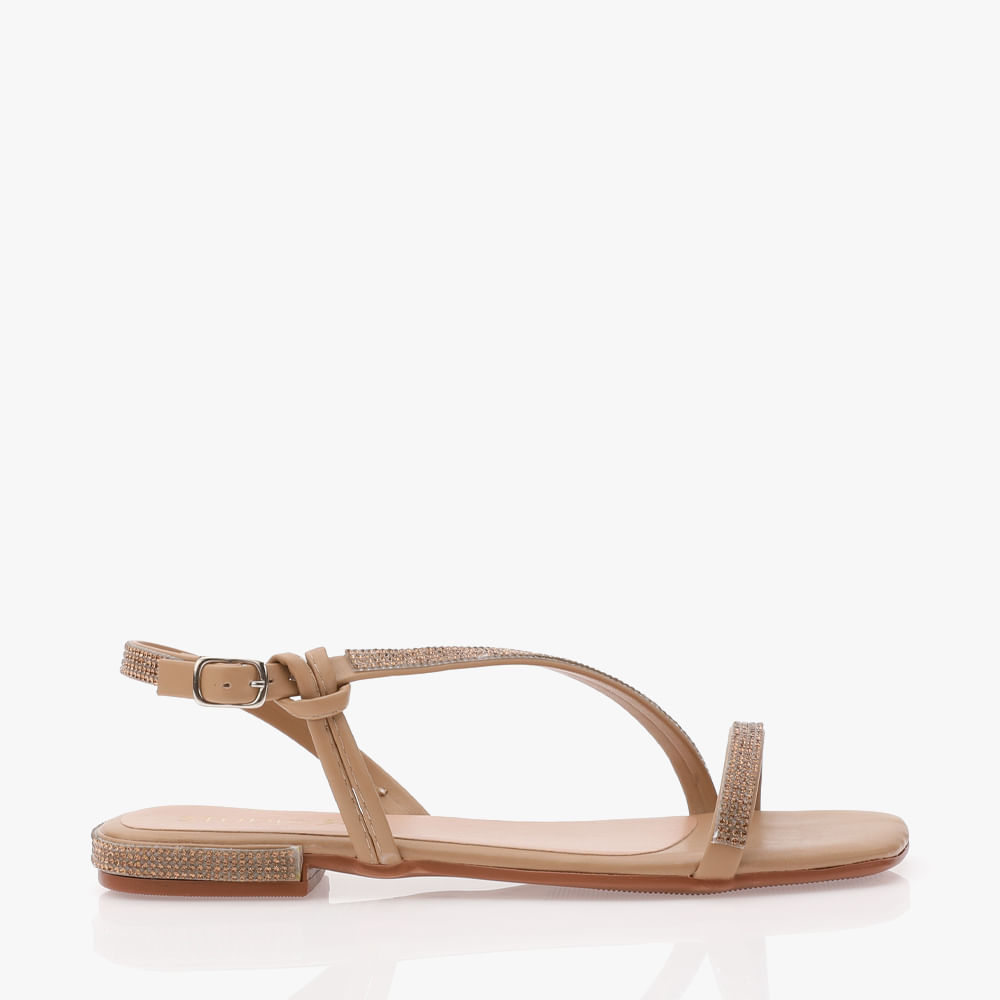 RASTEIRA SANDALIA B1405 LIGHT TAN/OURO 36