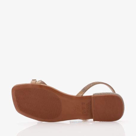 RASTEIRA SANDALIA B1405 LIGHT TAN/OURO 36