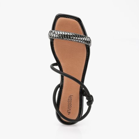 RASTEIRA FLAT Q8442 PEWTER ENF/PRETO RIVES 35