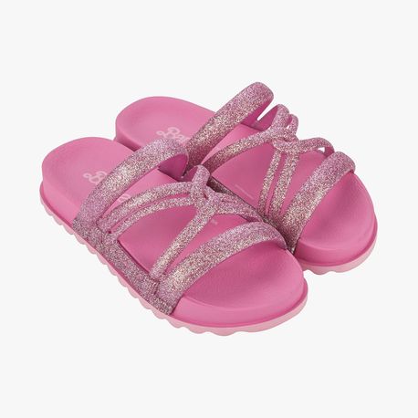 RASTEIRA JUVENIL BARBIE GLITTER 23150 BB725- ROSA GLITER 32/33