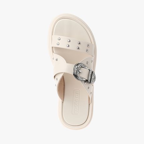 RASTEIRA SANDALIA FIVELA PIN  BCO OFF NP 35