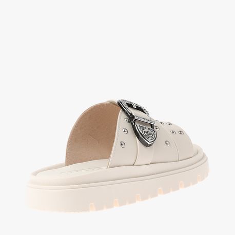 RASTEIRA SANDALIA FIVELA PIN  BCO OFF NP 35