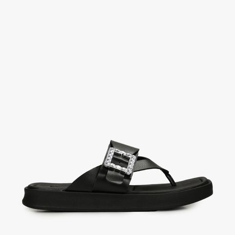 RASTEIRA SANDALIA DEDO FIVELA 5506100 PRETO 34