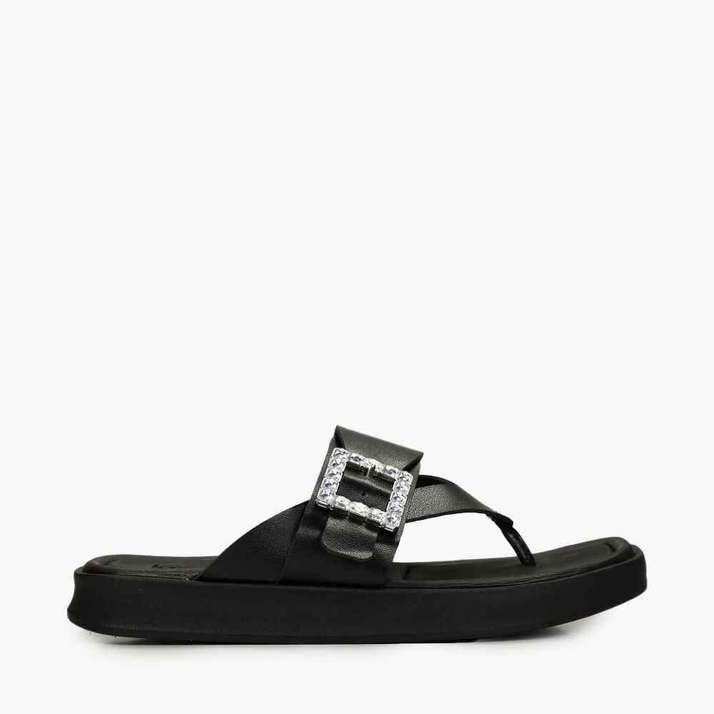 RASTEIRA SANDALIA DEDO FIVELA 5506100 PRETO 34