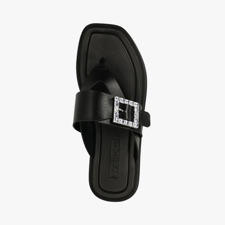 RASTEIRA SANDALIA DEDO FIVELA 5506100 PRETO 34