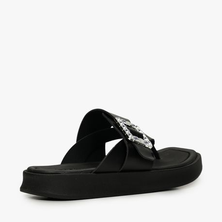 RASTEIRA SANDALIA DEDO FIVELA 5506100 PRETO 34
