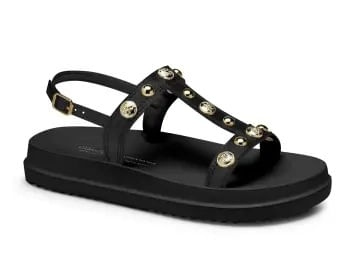 RASTEIRA SANDALIA BOLINHAS Y7832 PRETO 34