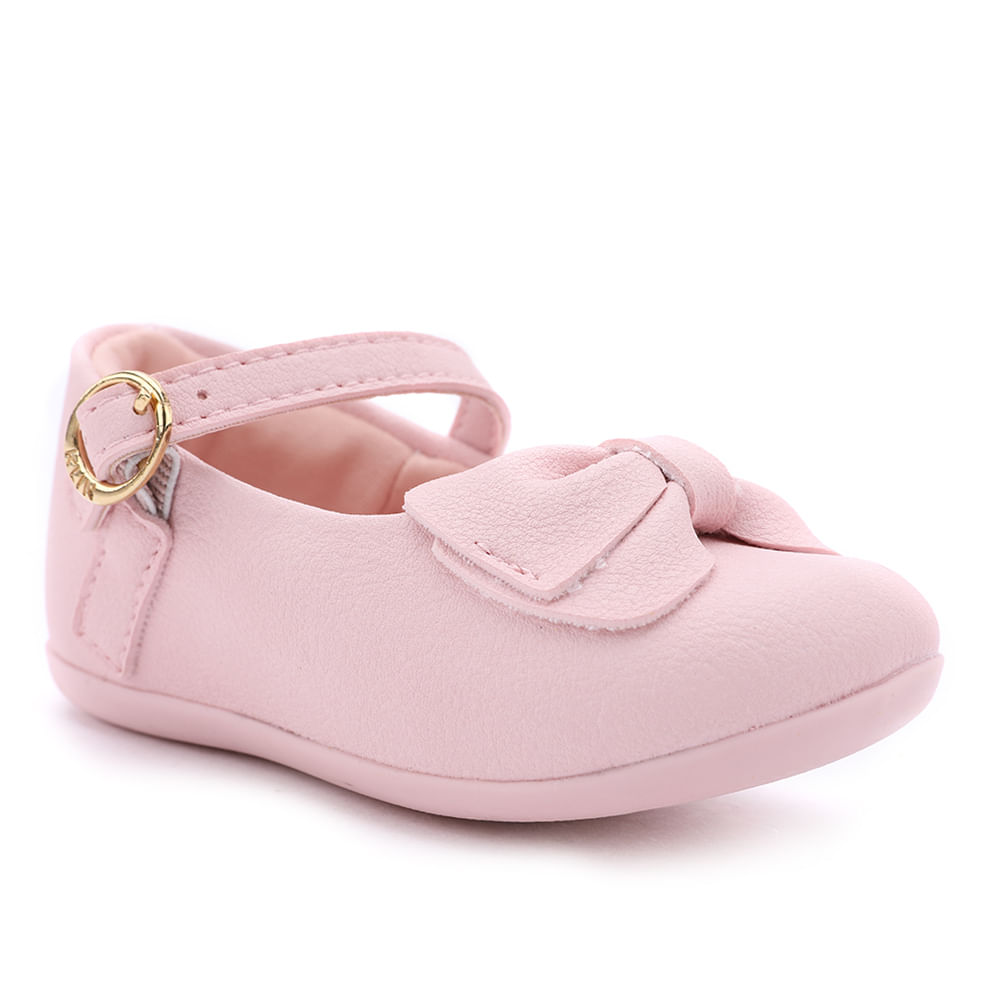 SAPATILHA CRAVINHO BB MNA 125125 ROSA CLARO 21