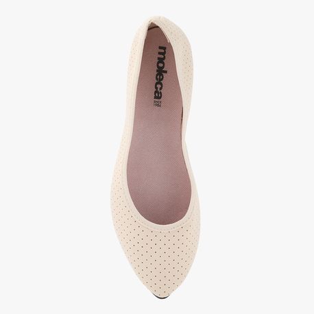 SAPATILHA MONTADA BICO FINO 5727100 CREME 38
