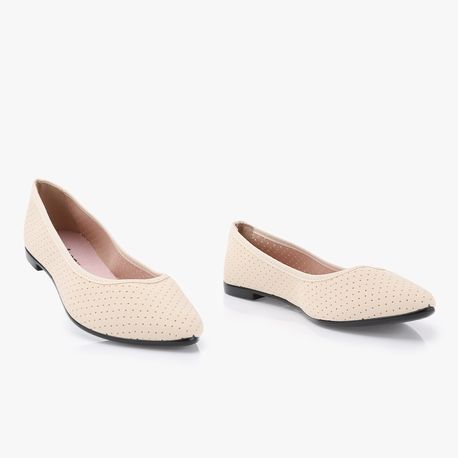 SAPATILHA MONTADA BICO FINO 5727100 CREME 38