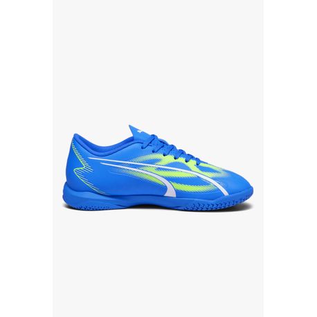 CHUTEIRA ULTRA PLAY JR BDP IN 107658 03-ULTRA BLUE-PUMA WHITE-PRO GREEN 34