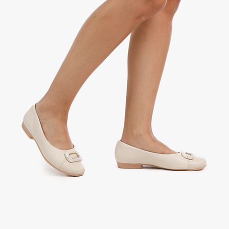 SAPATILHA MONTADA BICOLOR 250201 OFF WHITE/NATURAL 37