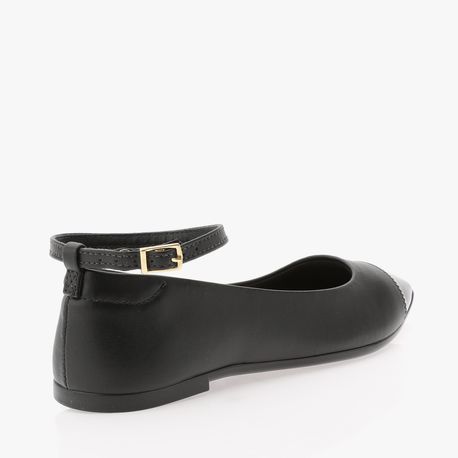 SAPATILHA BICO QUADRADO CHANEL BICO QUADRADO 5735222 PRETO 34