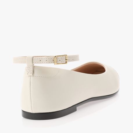 SAPATILHA BICO QUADRADO CHANEL BICO QUADRADO 5735222 BCO OFF/PRETO 35