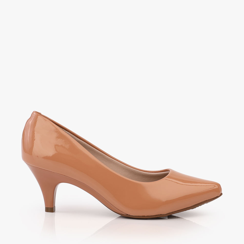 SCARPIN SALTO FINO BAIXO 40761350 VZ NUDE 36