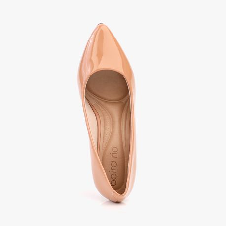 SCARPIN SALTO FINO BAIXO 40761350 VZ NUDE 36