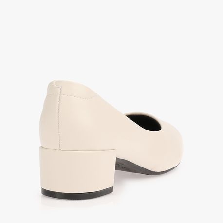 SCARPIN SALTO BAIXO 4301100 BCO OFF NP 34