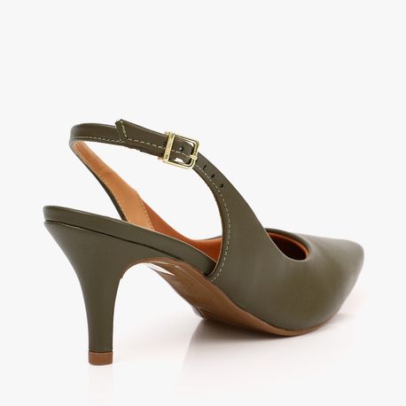 SCARPIN CHANEL 1185-700 OLIVA NP 34