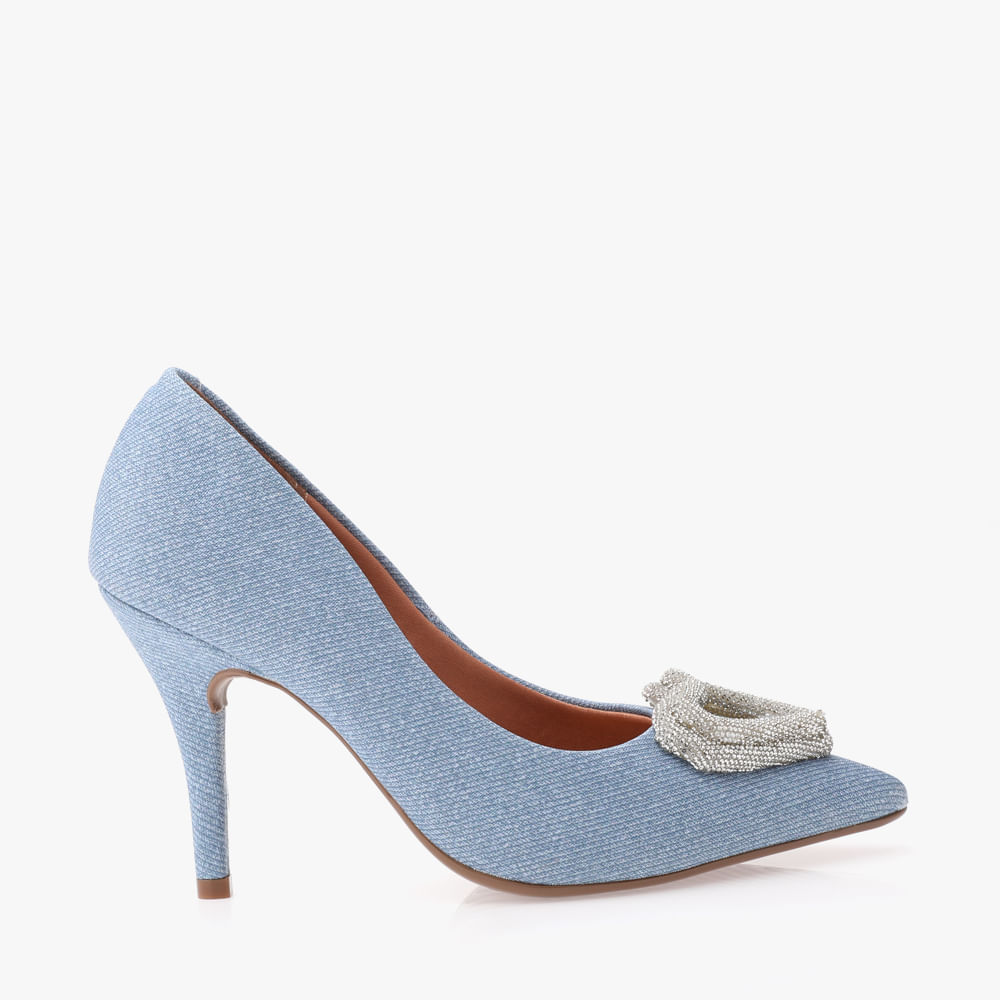 SCARPIN CORACAO 11841178 JEANS CLARO 34
