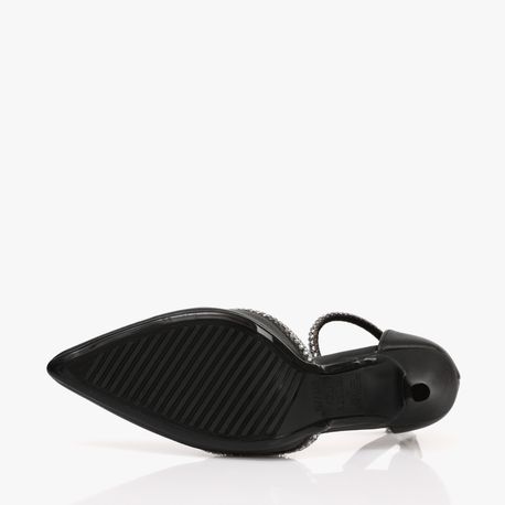 SCARPIN SALTO STRASS 11841580/1180 PRETO 34