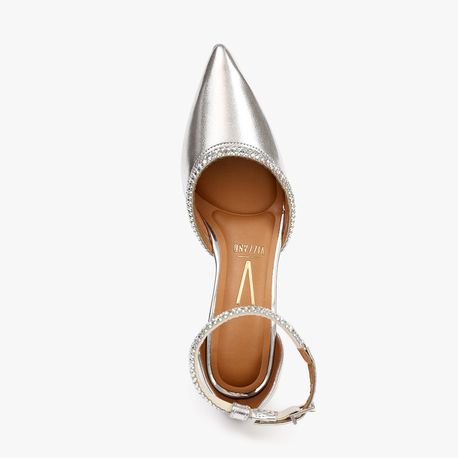 SCARPIN SALTO STRASS 11841580/1180 PRATA 34