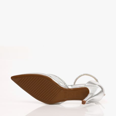 SCARPIN SALTO STRASS 11841580/1180 PRATA 34