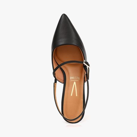 SCARPIN CHANEL TIRA NO MEIO DO PE 1122881 PRETO 35