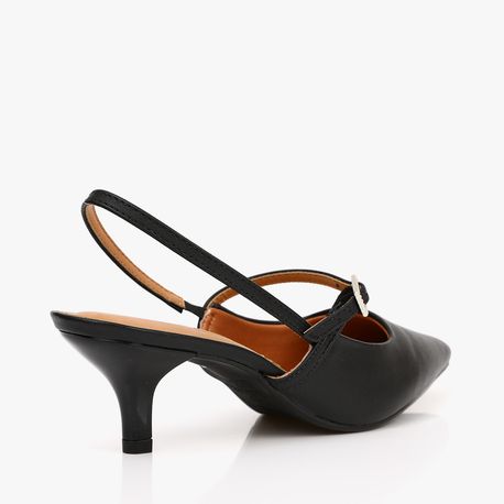 SCARPIN CHANEL TIRA NO MEIO DO PE 1122881 PRETO 35