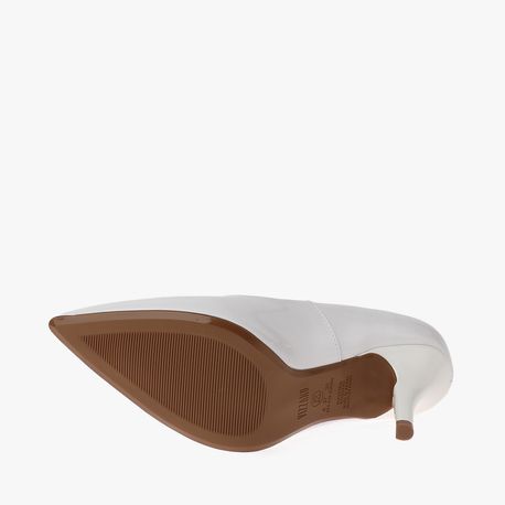 SCARPIN SALTO VERNIZ 11841101VERNIZ BCO VZ 38