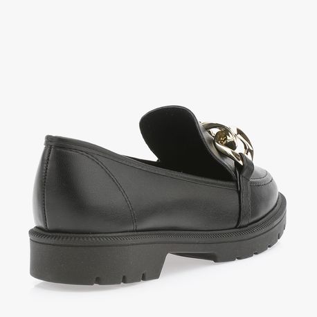 MOCASSIM TRATORADO 4283105 PTO/DOURADO 34