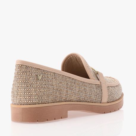 MOCASSIM TRADIONAL COM FIVELA Q9871 NATURAL/DEBRUM BEGE 40