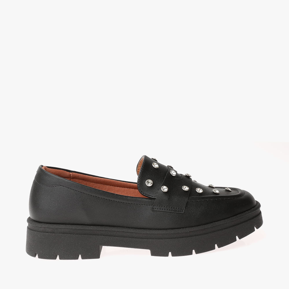 MOCASSIM PIN E STRASS 1422105 PTO PELICA 34
