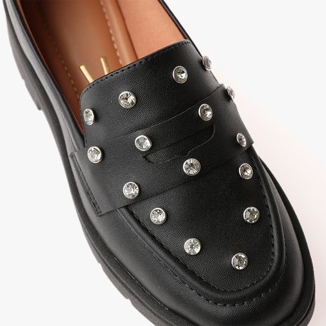 MOCASSIM PIN E STRASS 1422105 PTO PELICA 34