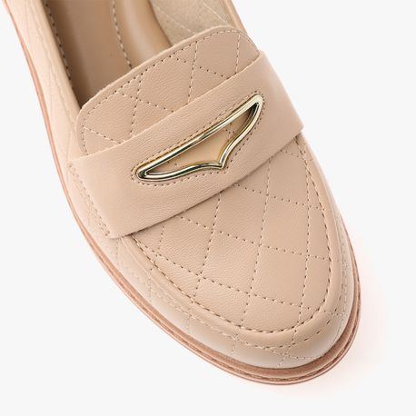 MOCASSIM FIVELA 4312103 BEGE NP 38