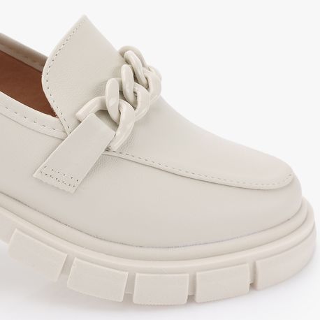 MOCASSIM TRATORADO CORRENTE ANTONELA 1 OFF WHITE/OFF WHITE 34