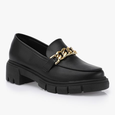 MOCASSIM TRATORADO CORRENTE ANTONELA 1 PTO/DOURADO 35