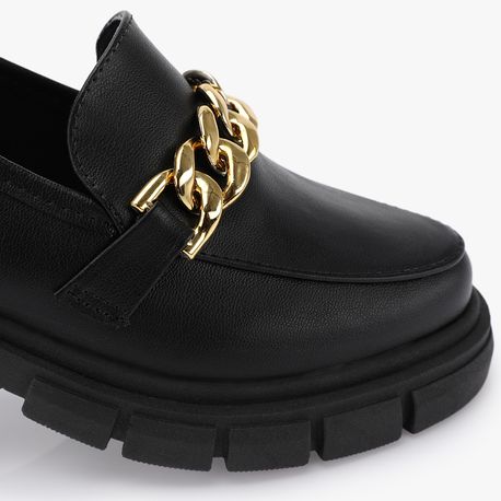 MOCASSIM TRATORADO CORRENTE ANTONELA 1 PTO/DOURADO 35