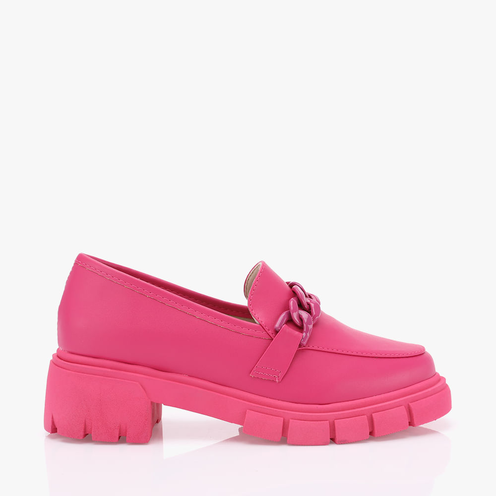 MOCASSIM TRATORADO CORRENTE ANTONELA 1 ROSA SHOCK 35